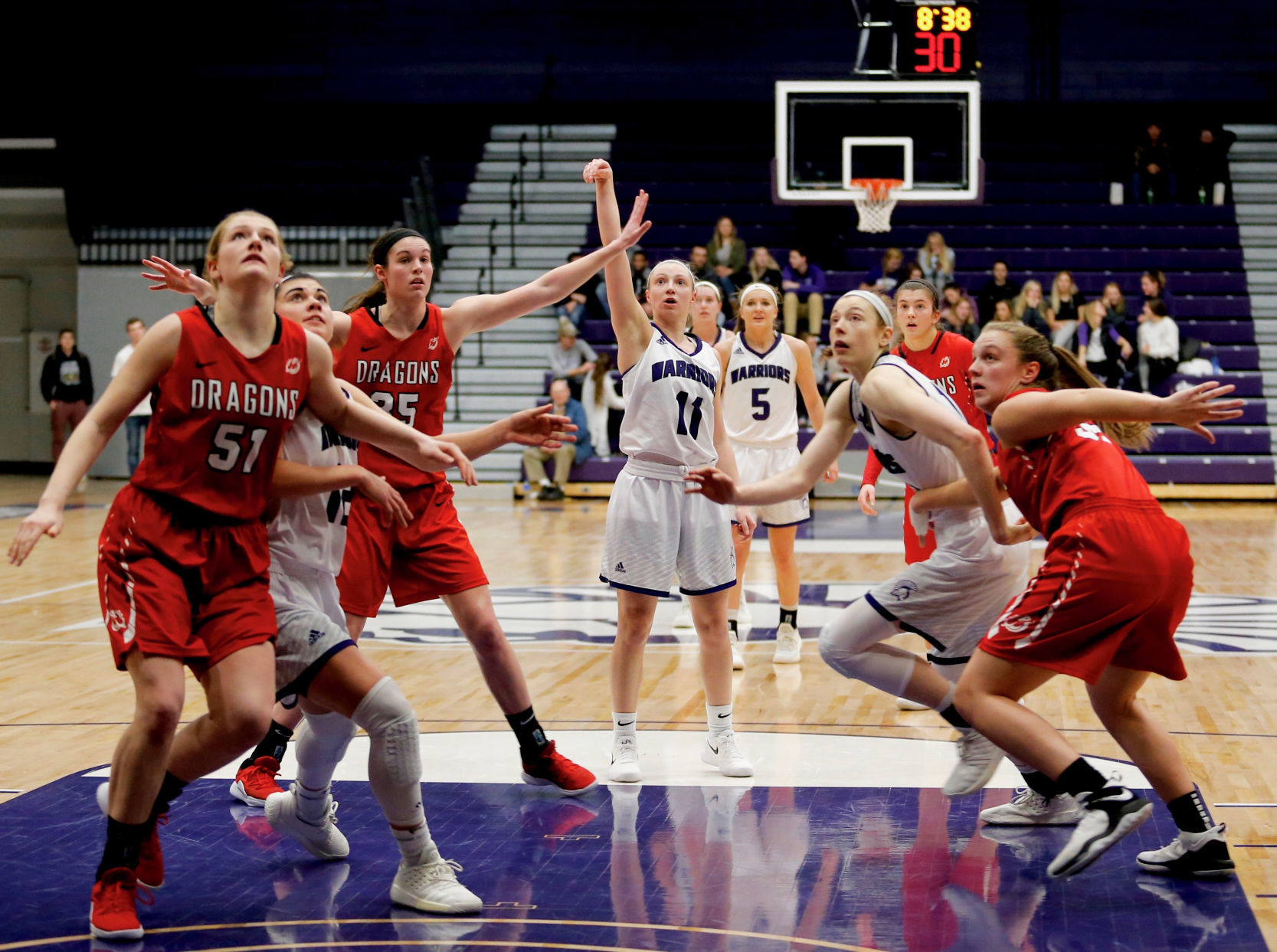 WSU WBB vs MN Moorhead 1